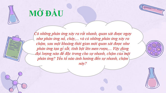 Tốc độ phản ứng và chất xúc tác