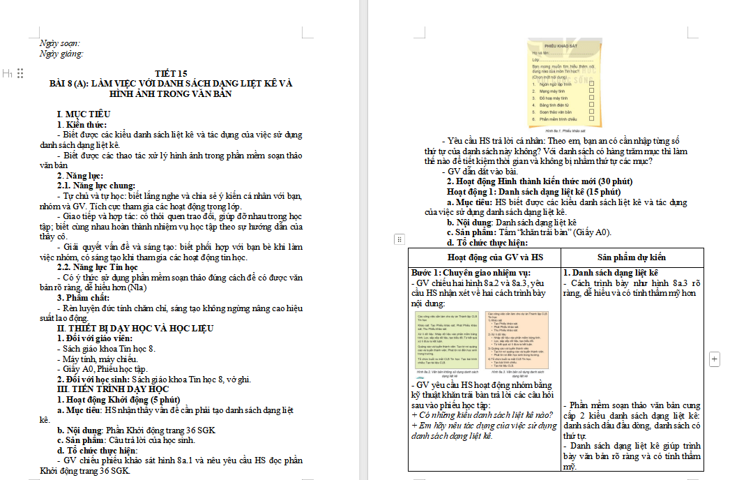 PowerPoint Tin học 8 Bài 8A