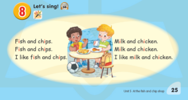 Tiếng Anh lớp 1 Global Success Unit 5 Lesson 3 minh họa 1