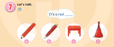 Tiếng Anh lớp 1 Global Success Unit 6 Lesson 3