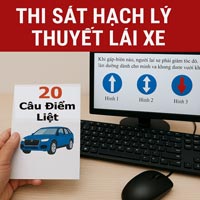 20 câu điểm liệt đề thi sát hạch lái xe A1 - A