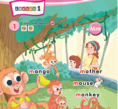 Tiếng Anh lớp 1 Global Success Unit 10 Lesson 1 minh họa 1