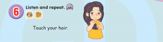 Tiếng Anh lớp 1 Global Success Unit 8 Lesson 3