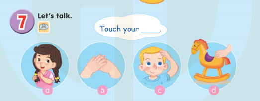 Tiếng Anh lớp 1 Global Success Unit 8 Lesson 3