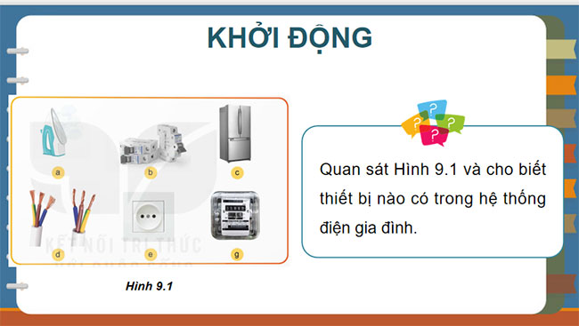 Thiết bị điện trong hệ thống điện gia đình
