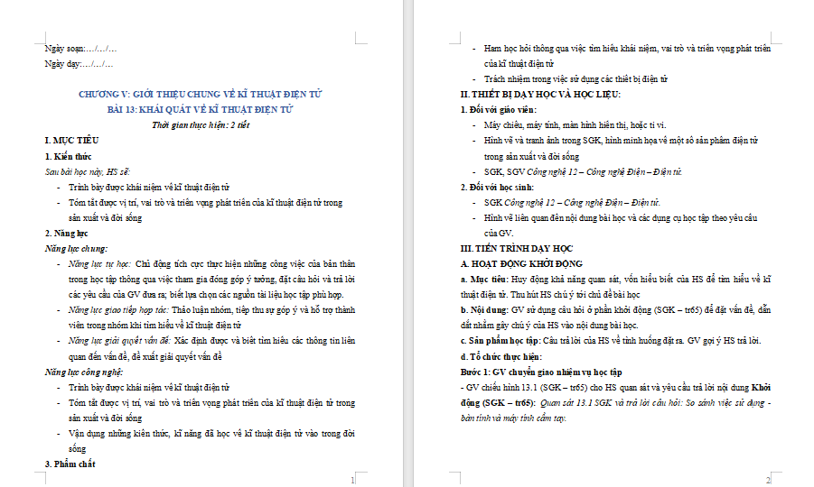 Giới thiệu về điện tử tương tự