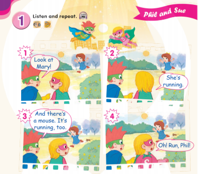 Tiếng Anh lớp 1 Global Success Review 3