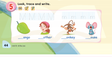 Tiếng Anh lớp 1 Global Success Unit 10 Lesson 2 minh họa 3