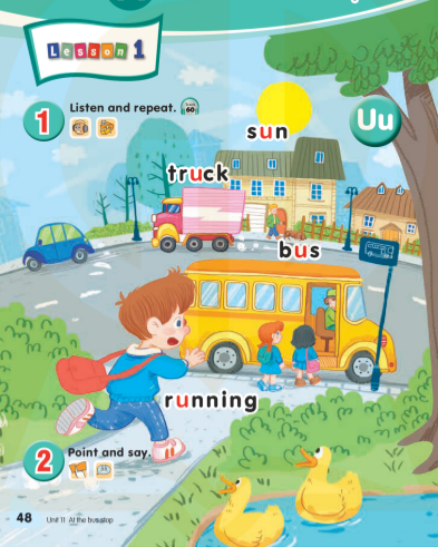 Tiếng Anh lớp 1 Global Success Unit 11 Lesson 1