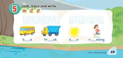 Tiếng Anh lớp 1 Global Success Unit 11 Lesson 2 minh họa 3