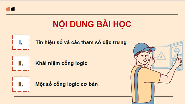 Tín hiệu số và các cổng logic cơ bản