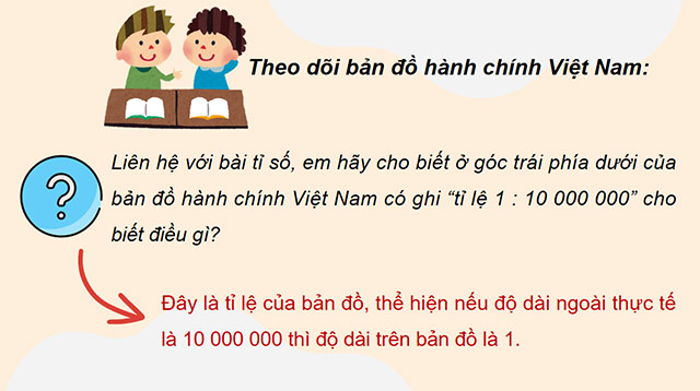 PowerPoint Toán 5 Tỉ lệ bản đồ