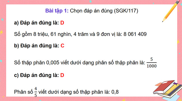 PowerPoint Toán 5 Ôn tập chung