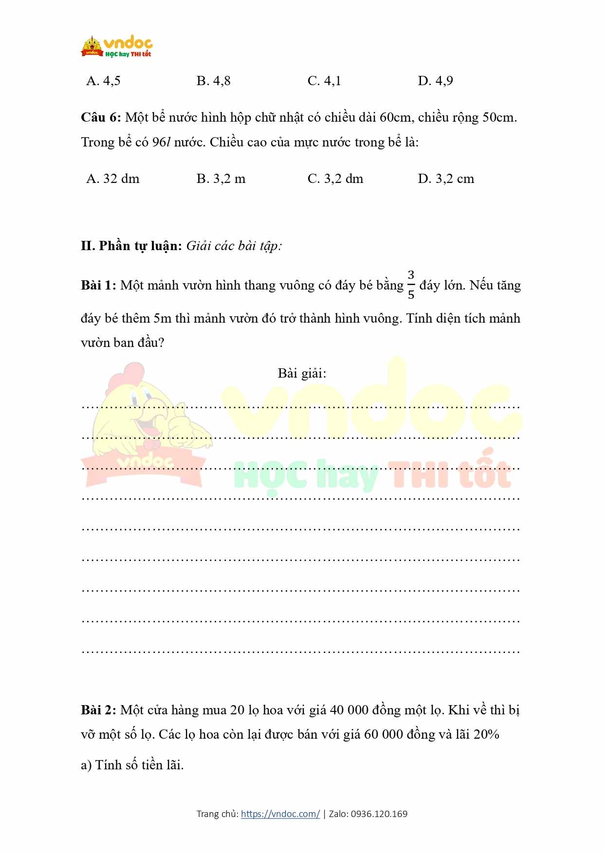 de thi khao sat chat luong dau nam mon toan lop 6 de 3 page 0002*714340