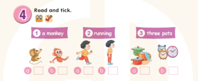 Tiếng Anh lớp 1 Global Success Self check 3