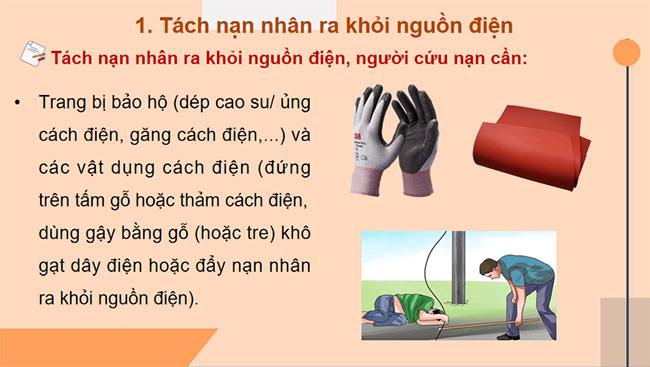 Sơ cứu người bị tai nạn điện