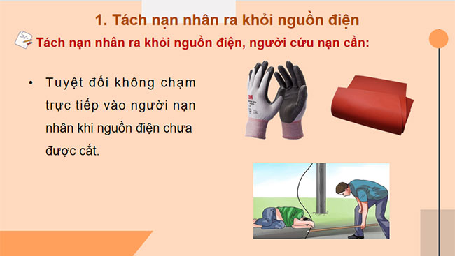 Sơ cứu người bị tai nạn điện
