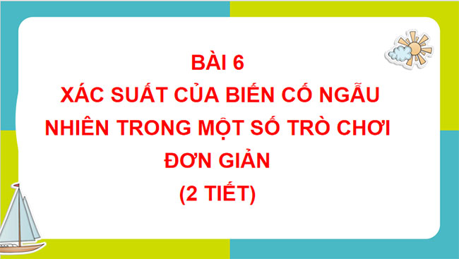 Giáo án PowerPoint Toán 7 Bài 6