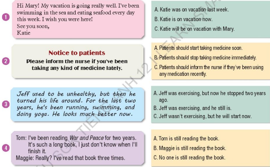 Tiếng Anh 12 Review 3 i-Learn Smart World - Reading