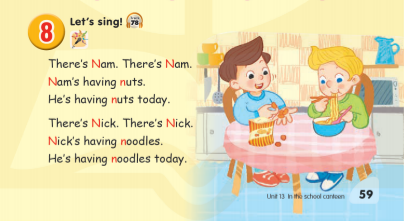 Tiếng Anh lớp 1 Global Success Unit 13 Lesson 3 minh họa 3