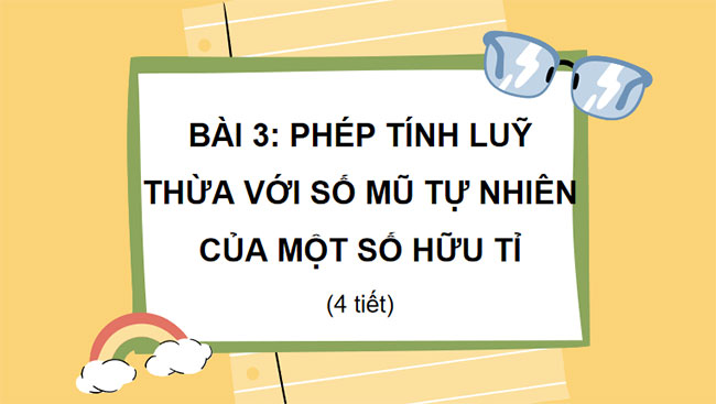 Giáo án PowerPoint Toán 7 Bài 3