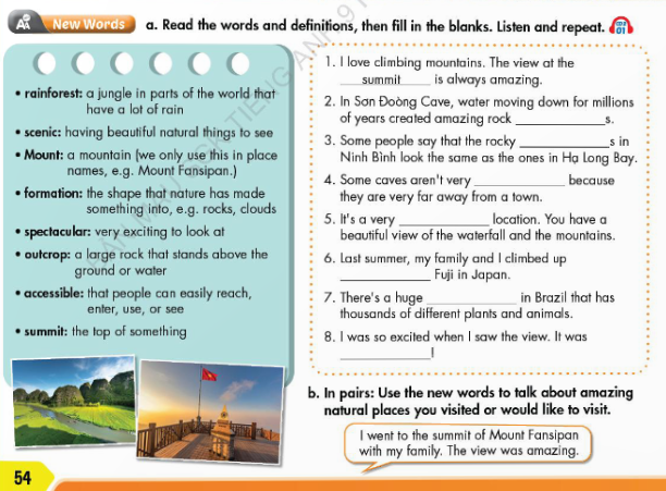 Tiếng Anh 9 Smart World Unit 6 Lesson 1 minh họa 2