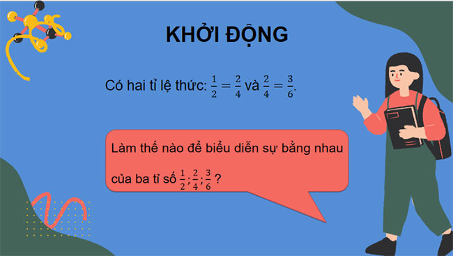 Dãy tỉ số bằng nhau