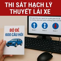 Bài test 600 câu hỏi dùng cho sát hạch lái xe cơ giới đường bộ mới nhất 2025
