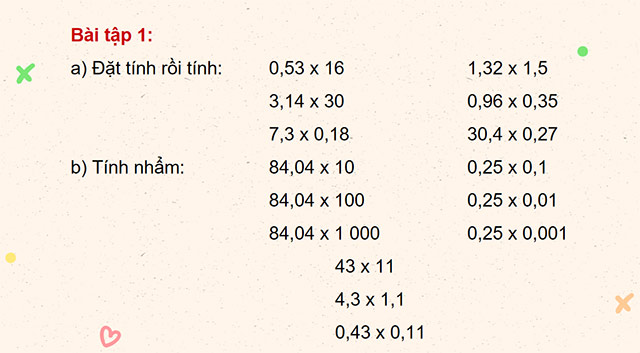 PowerPoint Toán 5 Luyện tập