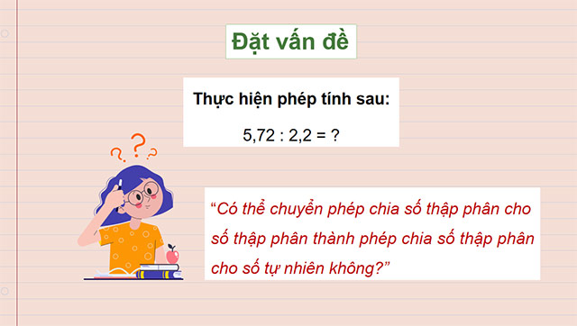 PowerPoint Toán 5 Chia một số thập phân cho một số thập phân