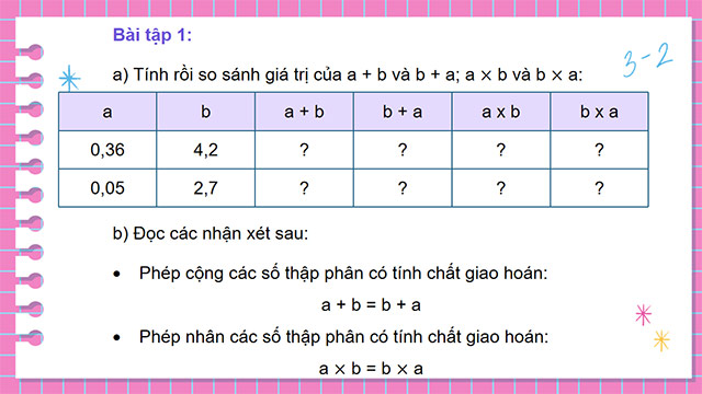 PowerPoint Toán 5 Luyện tập chung
