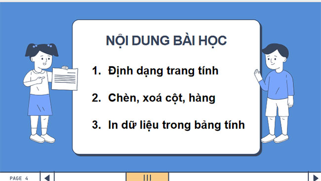 Giáo án PowerPoint Tin học 7 Bài 9