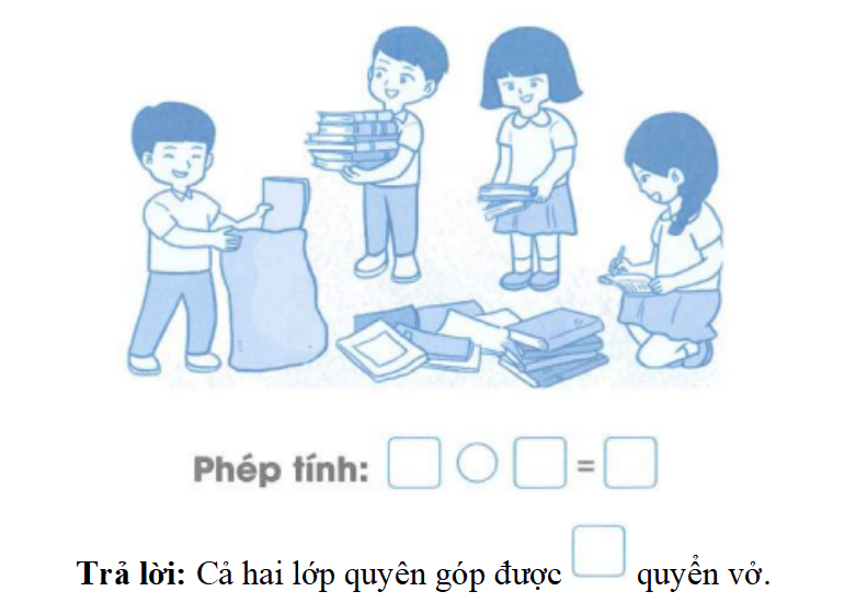 Bài tập cuối tuần Toán lớp 1 (Cánh diều) Tuần 28 có đáp án (ảnh 1)