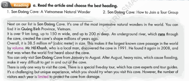 Tiếng Anh 9 Smart World Unit 6 Lesson 3 minh họa 2