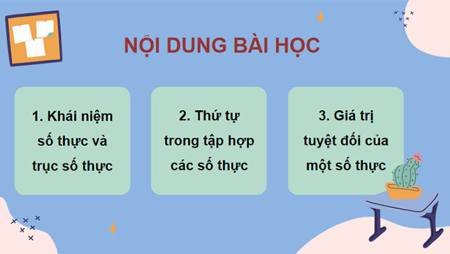 Tập hợp các số thực