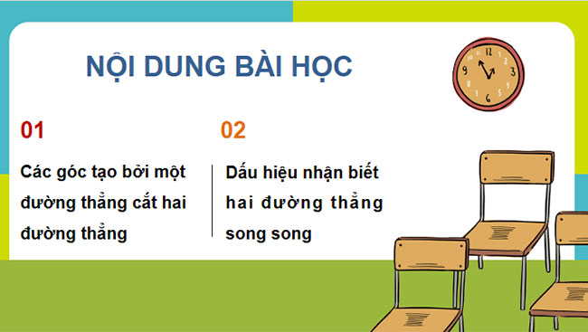 Hai đường thẳng song song và dấu hiệu nhận biết