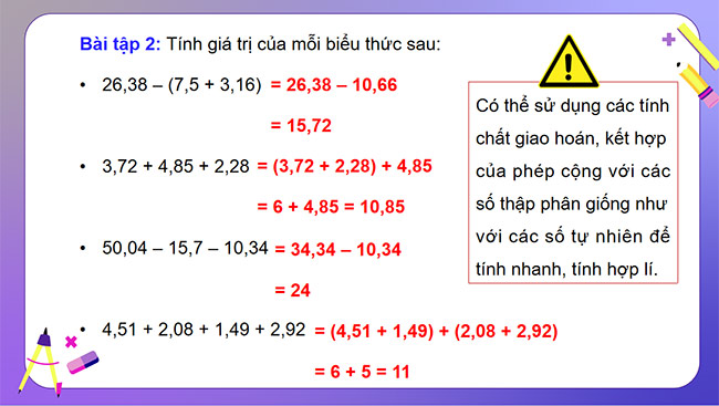 PowerPoint Toán 5 Luyện tập