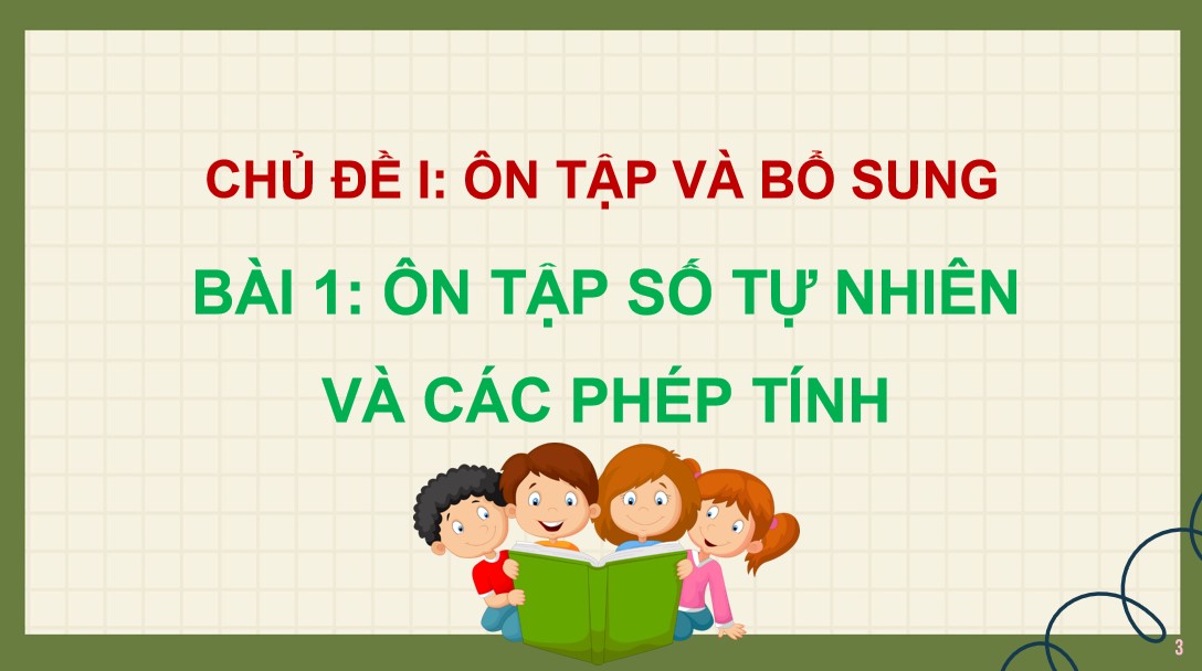 PowerPoint Toán 5 Chân trời sáng tạo Bài 1