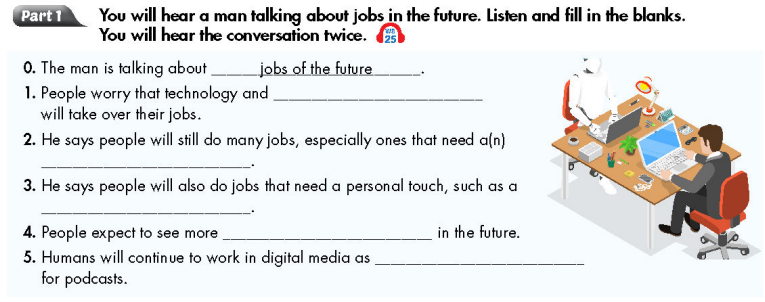 SBT Tiếng Anh 9 Smart World Unit 8 Review minh họa 1