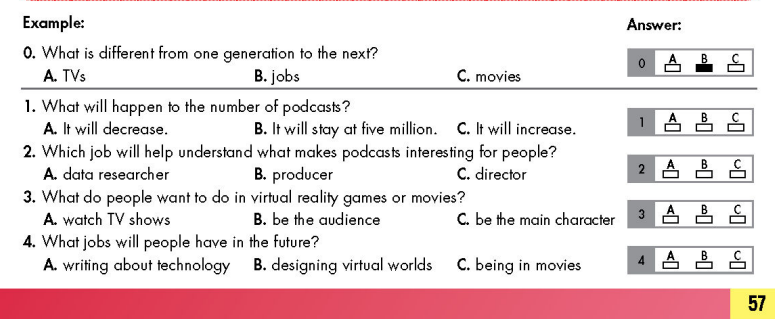 SBT Tiếng Anh 9 Smart World Unit 8 Review minh họa 3