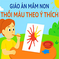 Giáo án: Thổi màu theo ý thích