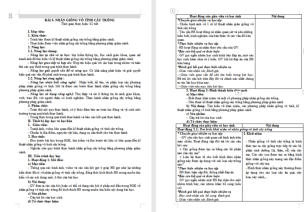 Nhân giống vô tính cây trồng