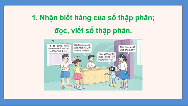 PowerPoint Toán 5 Khái niệm số thập phân