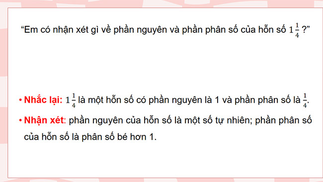 PowerPoint Toán 5 Hỗn số