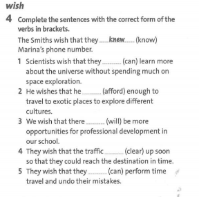 Friends Plus 9 Workbook giải Language Focus Practice Unit 5 minh họa 5