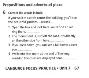 Friends Plus 9 Workbook giải Language Focus Practice Unit 7 minh họa 6