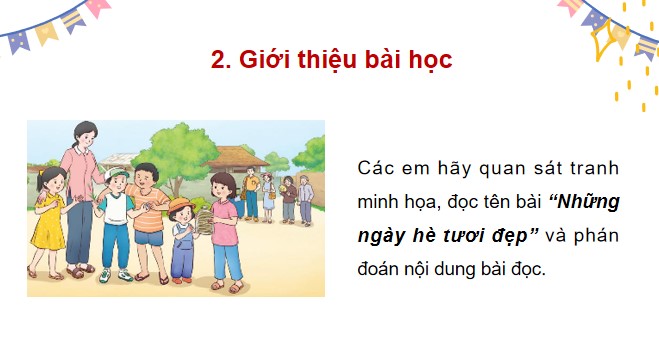 PowerPoint Tiếng Việt 4 Những ngày hè tươi đẹp