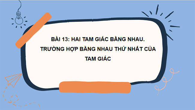 Giáo án PowerPoint Toán 7 Bài 13