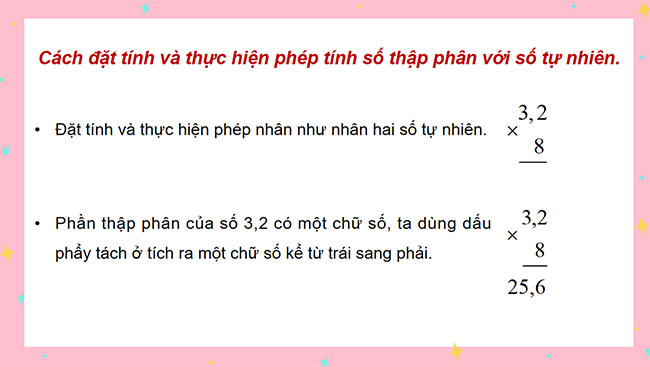 PowerPoint Toán 5 Phép nhân số thập phân