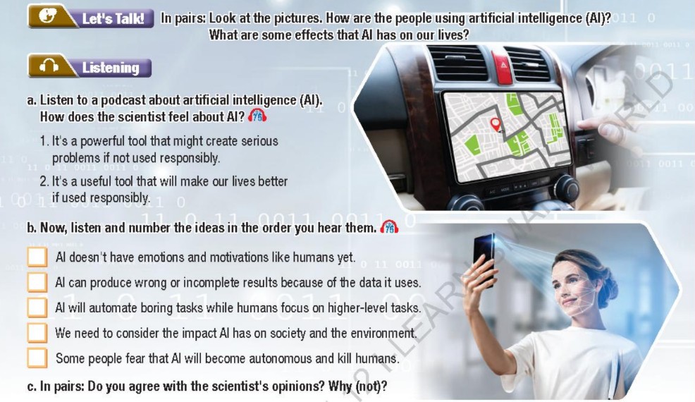 Tiếng Anh 12 Unit 10 lesson 3 i-Learn Smart World - Let's talk